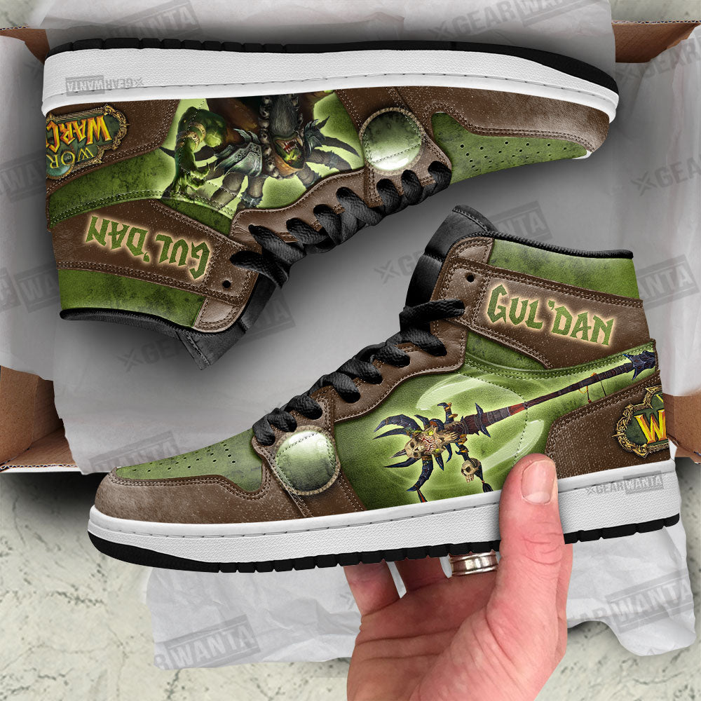 Guil’dan World of Warcraft JD Sneakers Shoes For Fans, Air Jordan Hightop