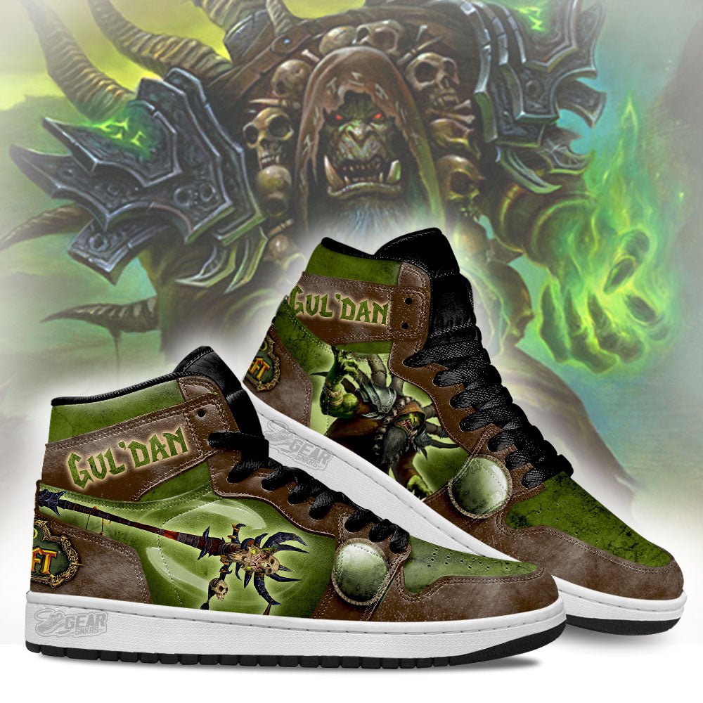 Guil’dan World of Warcraft JD Sneakers Shoes For Fans, Air Jordan Hightop