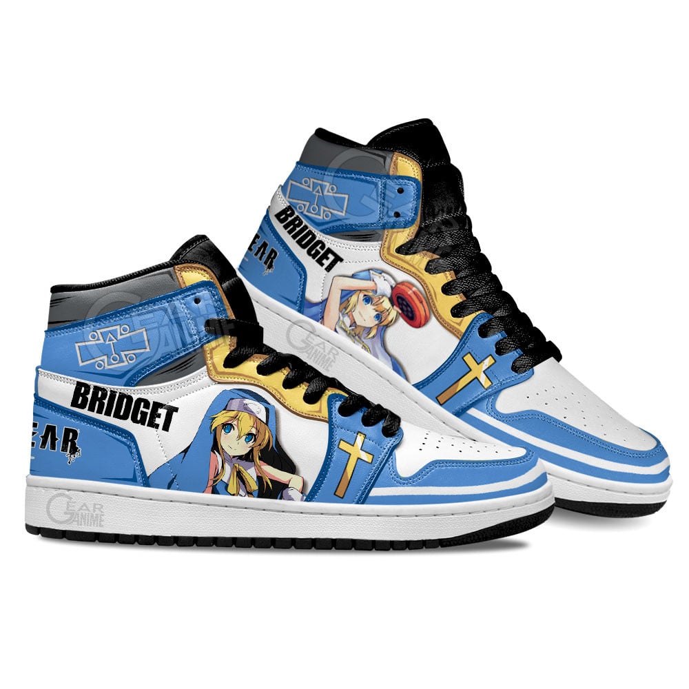 Guilty Gear Bridget Shoes For Anime Fans, Air Jordan Hightop