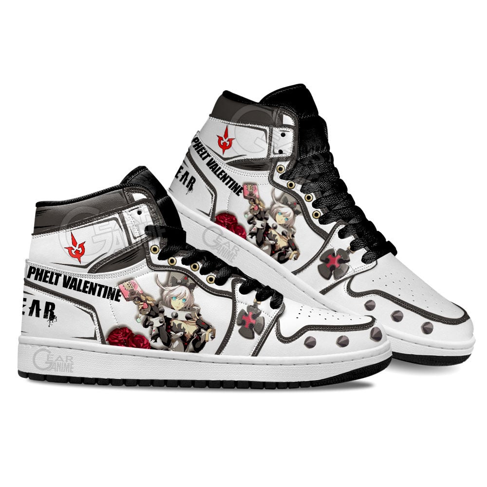Guilty Gear Elphelt Valentine Anime Shoes, Air Jordan Hightop