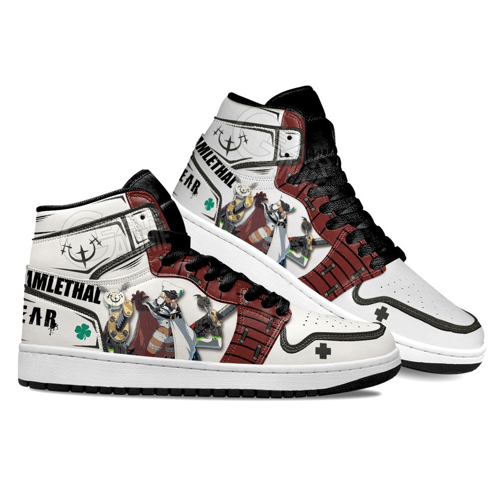 Guilty Gear Ramlethal Valentine Anime Shoes, Air Jordan Hightop