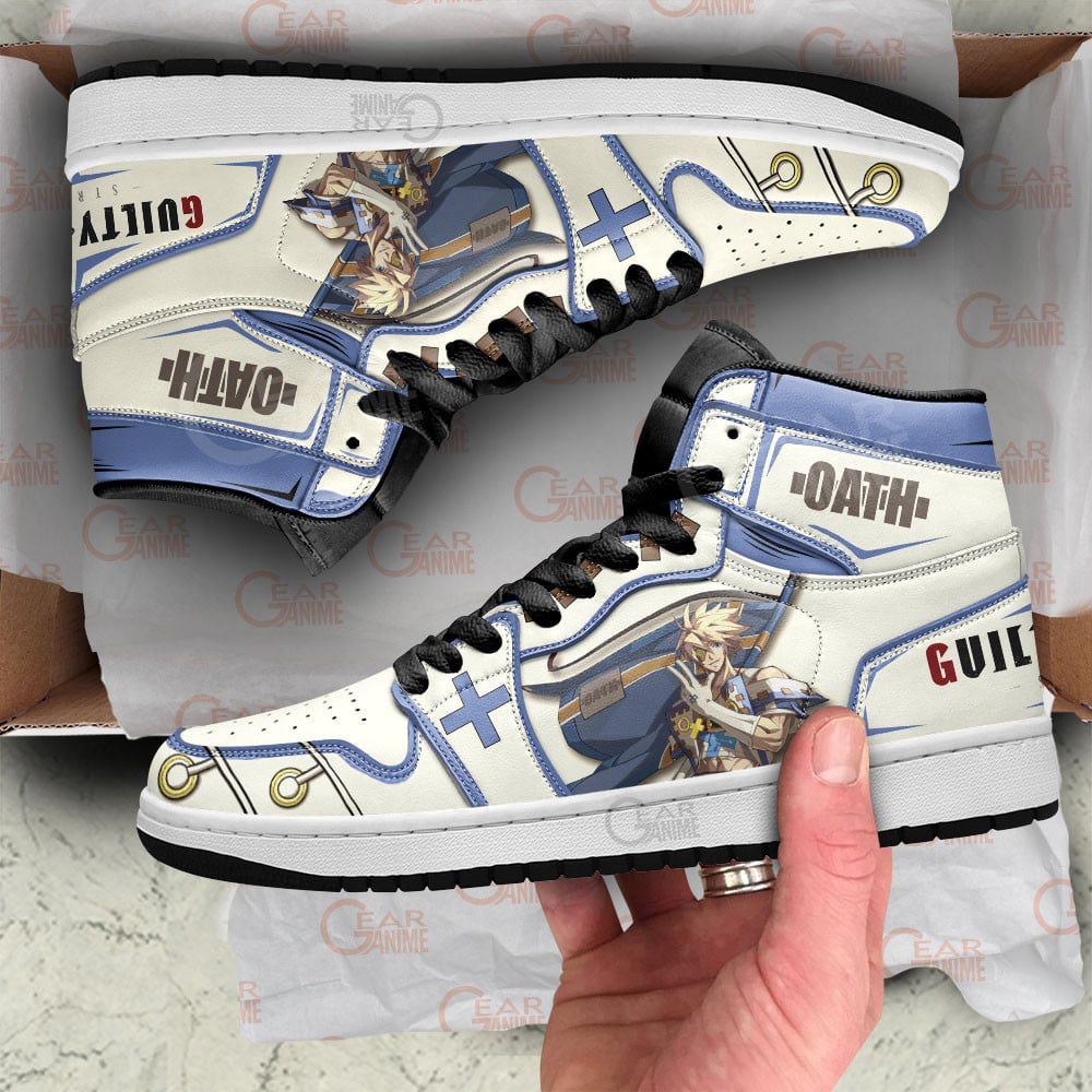 Guilty Gear Sin Kiske Anime Shoes, Air Jordan Hightop