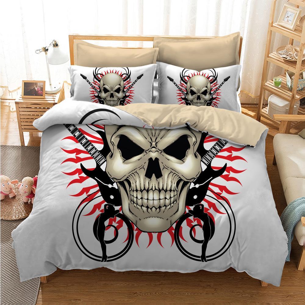 Guitar 3D Customized Duvet Cover Bedding Set