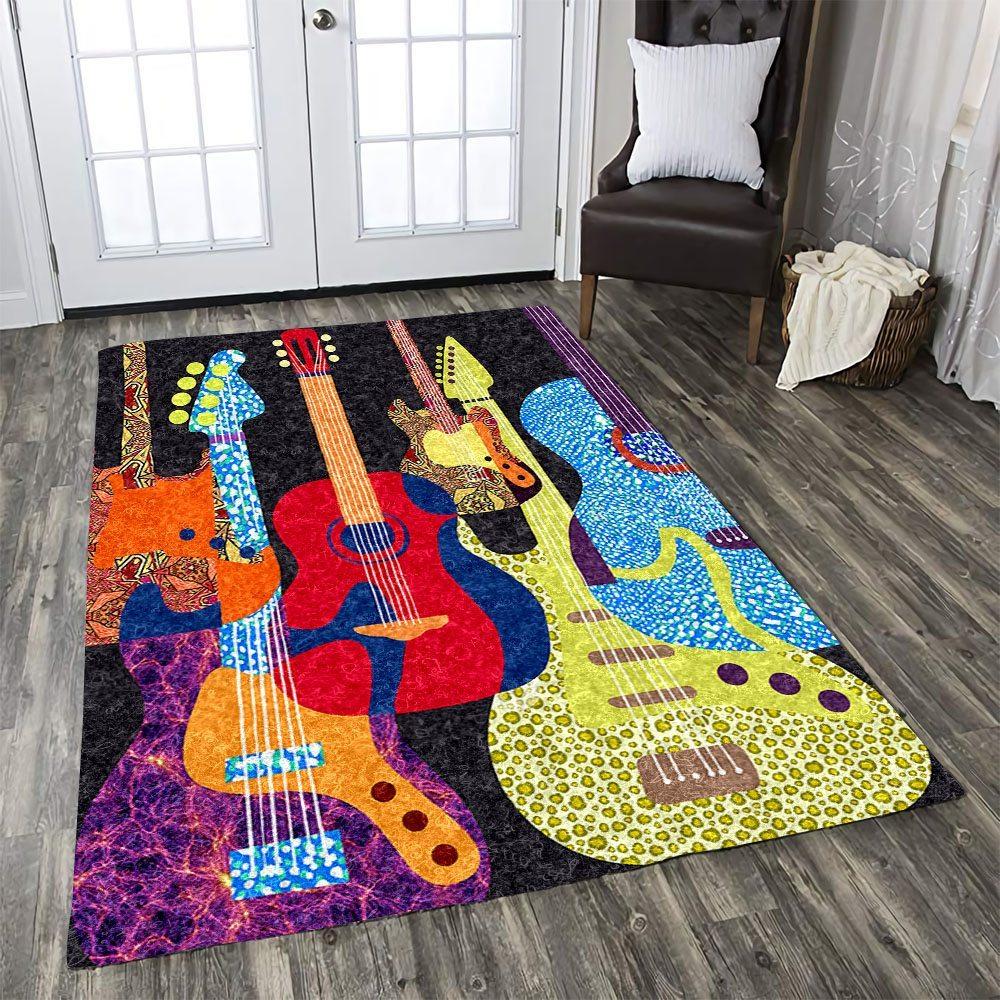 Guitar Rectangle Rug
