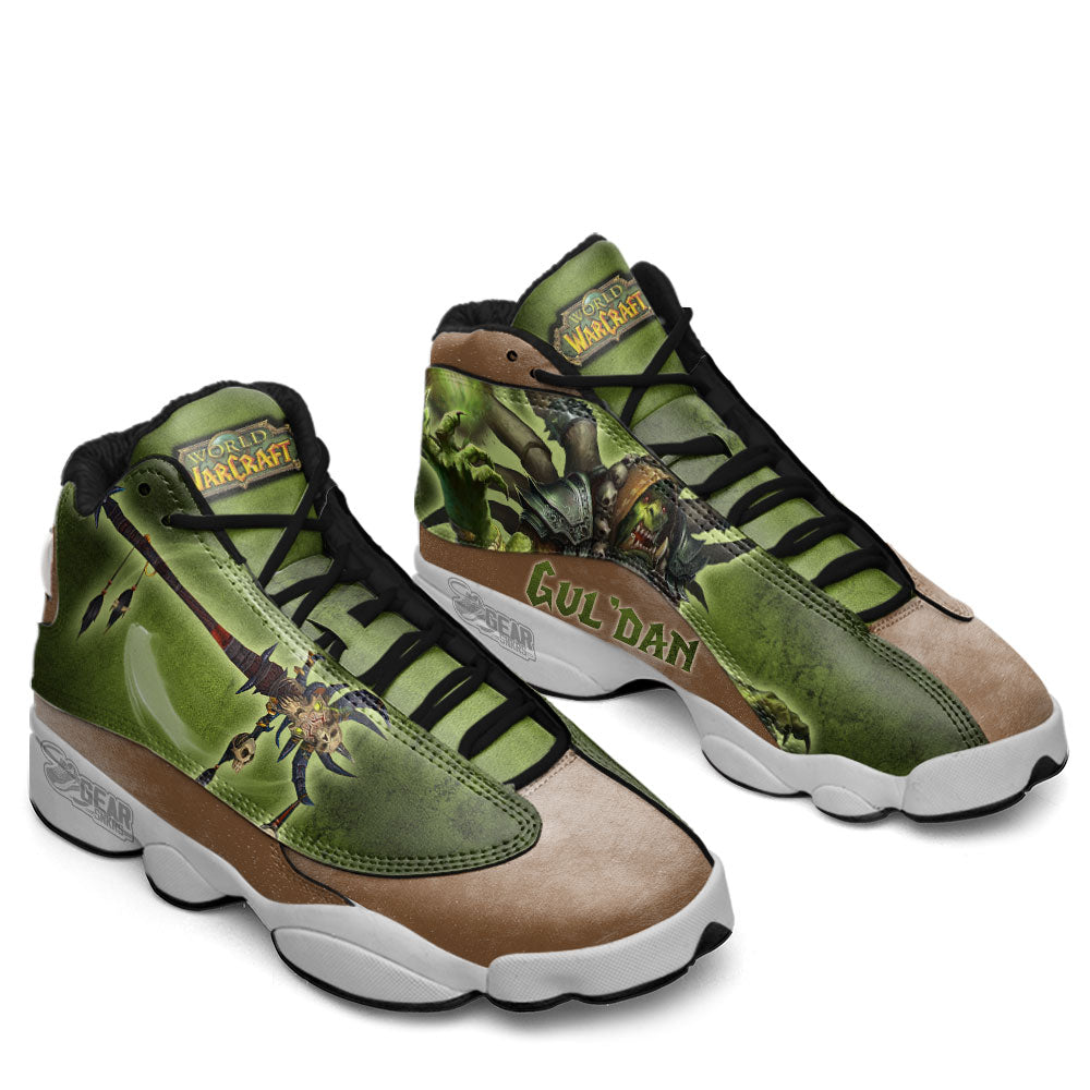 Gul’dan JD13 Sneakers World Of Warcraft Custom Shoes For Fans