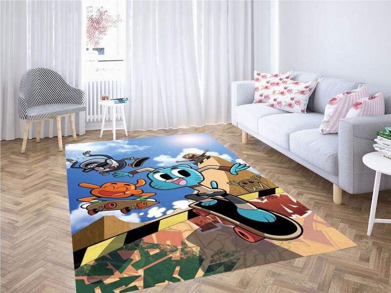 Gumball Wallpaper Carpet Rectangle Rug