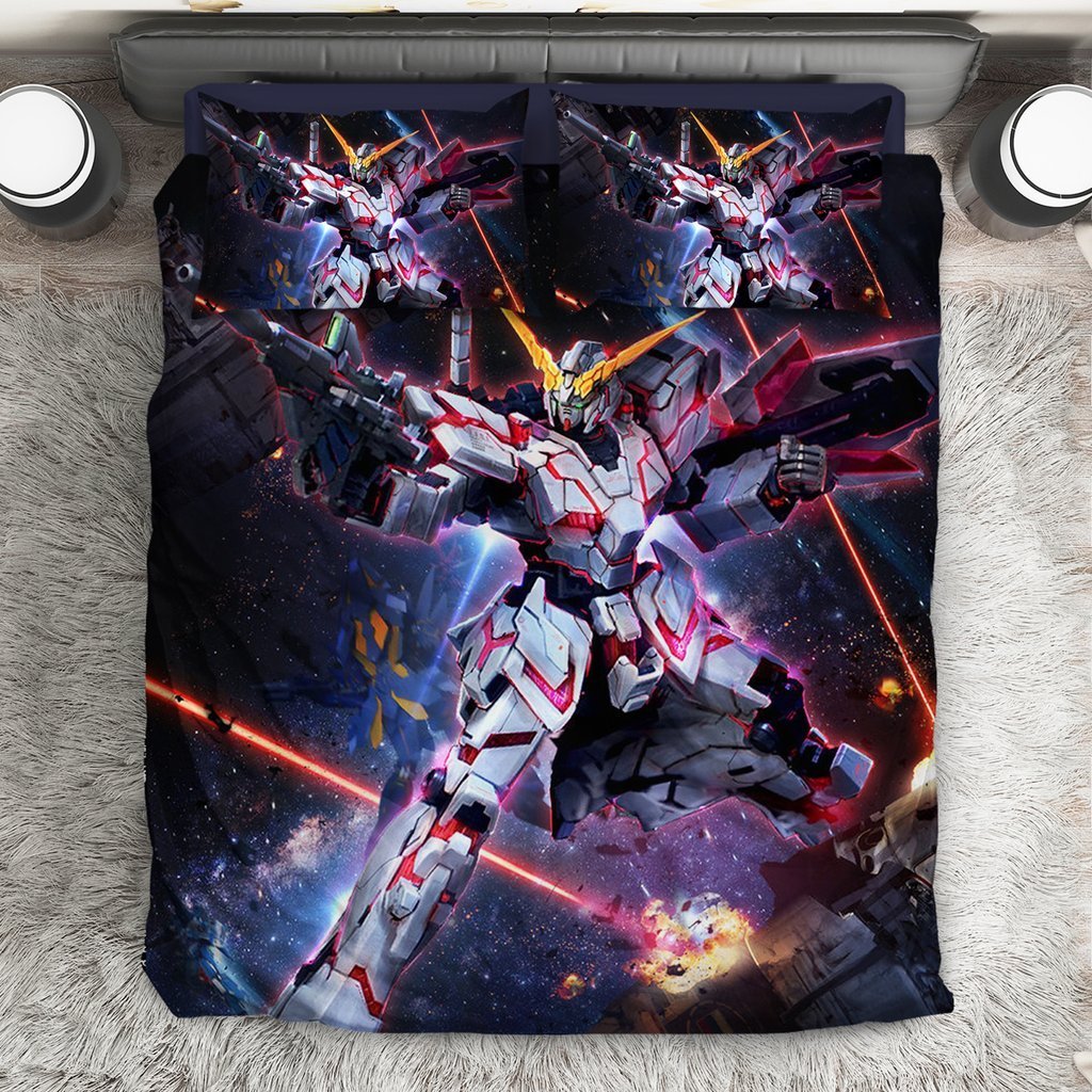 Gundam V10 3D Customized Duvet Cover Bedding Set