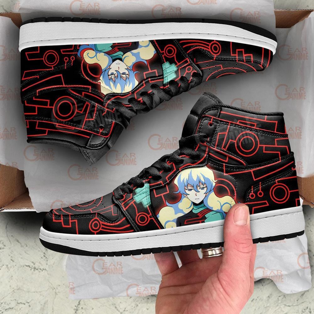 Gurren Lagann Anti-Spiral JD1s Sneakers Anime Shoes, Air Jordan Hightop