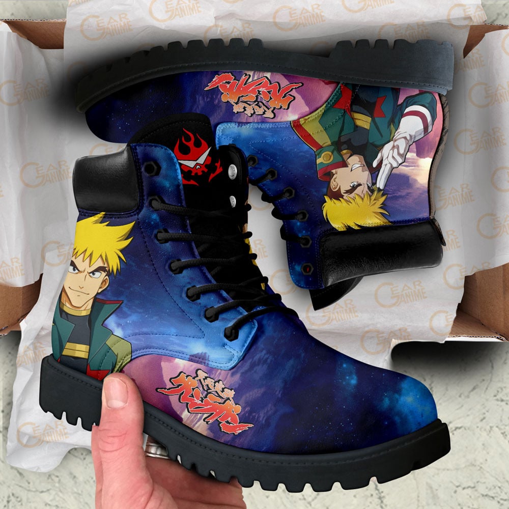 Gurren Lagann Kittan Bachika Boots Anime Custom Shoes