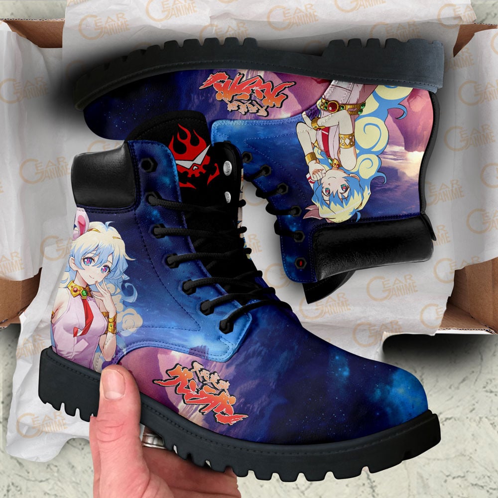 Gurren Lagann Nia Teppelin Boots Anime Custom Shoes