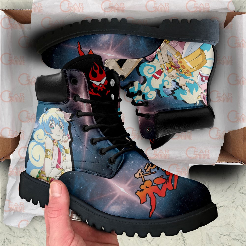 Gurren Lagann Nia Teppelin Boots Anime Custom Shoes