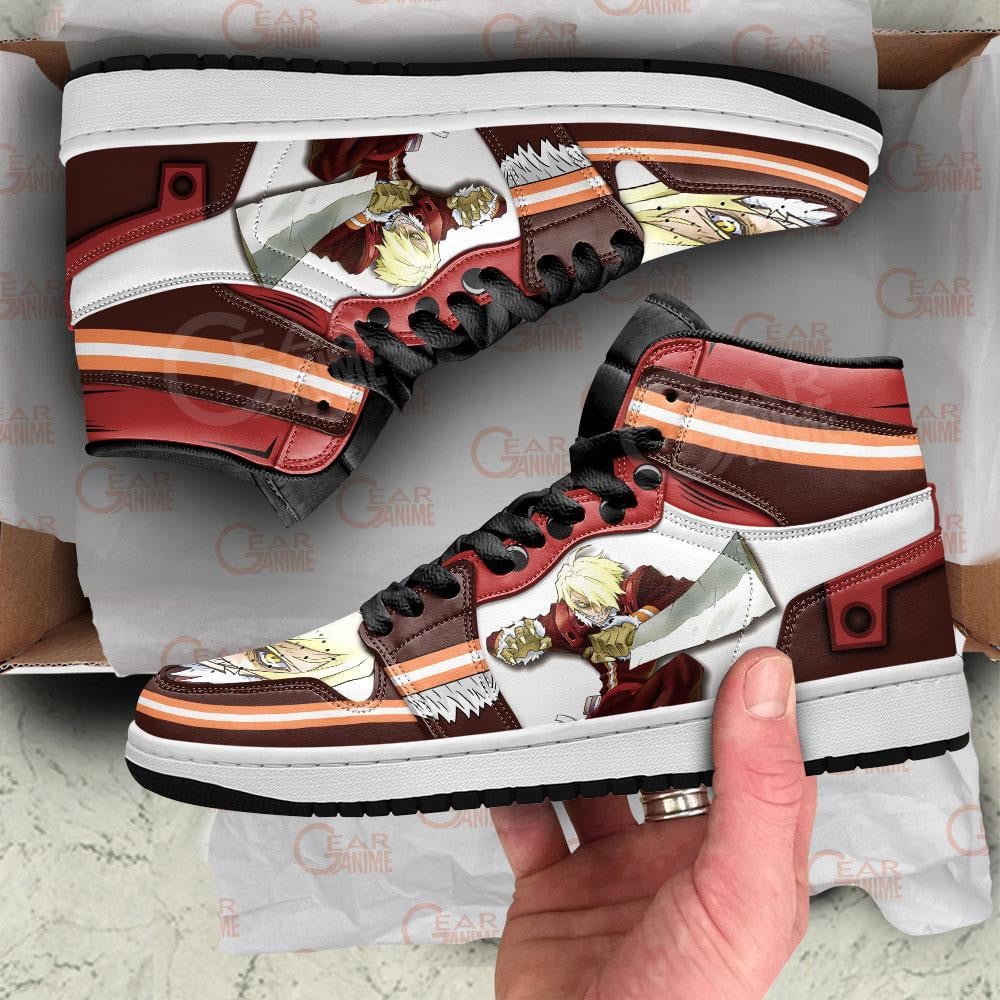 Gurren Lagann Viral JD1s Sneakers Anime Shoes, Air Jordan Hightop