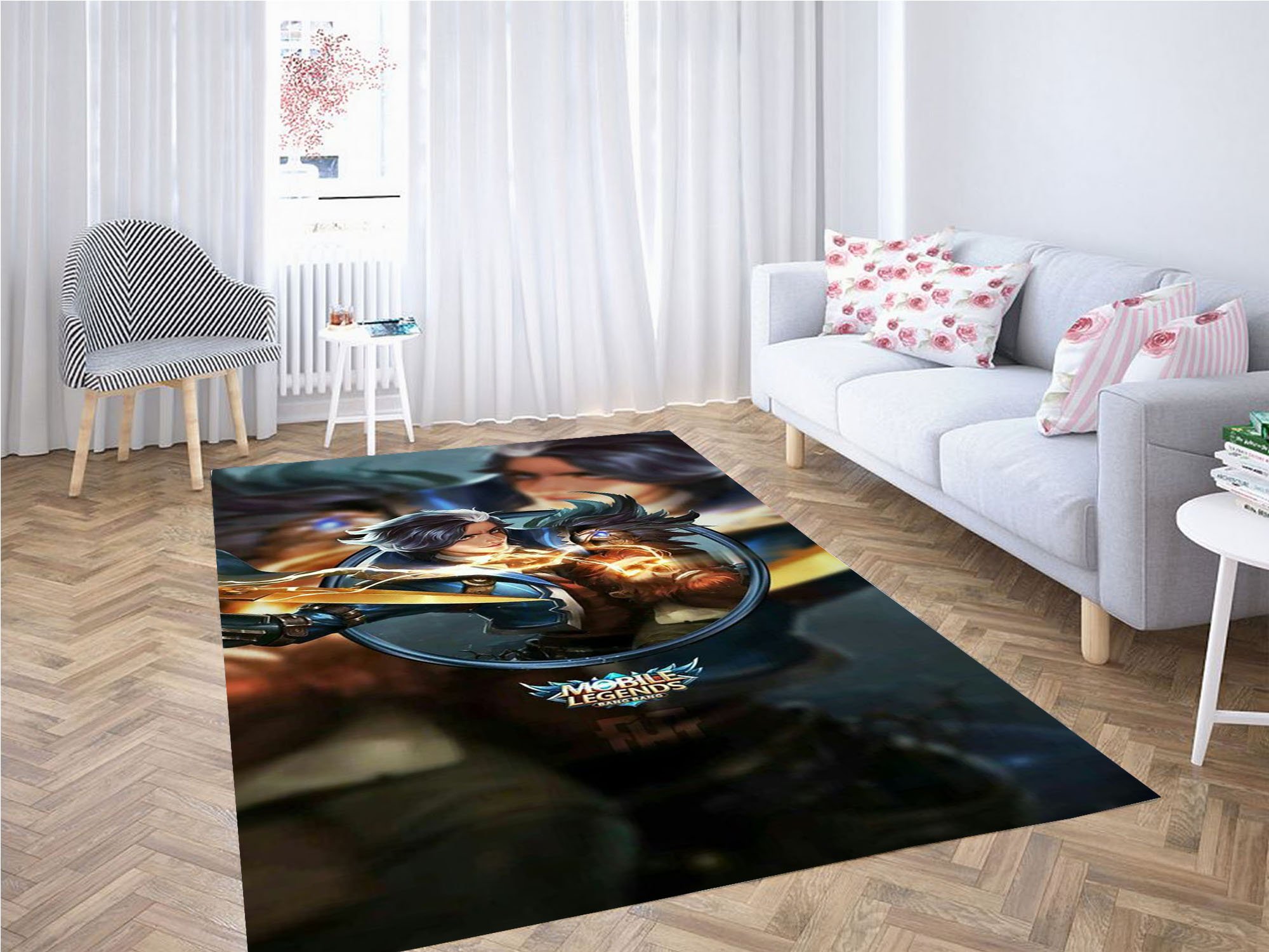 Gusion Skin Wallpaper Carpet Rectangle Rug
