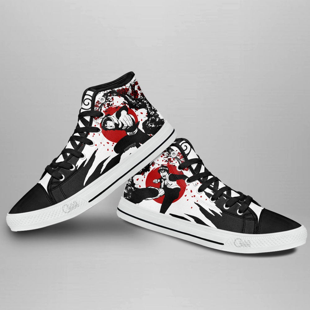 Guy Might High Top Shoes Custom NRT Anime Sneakers Japan Style