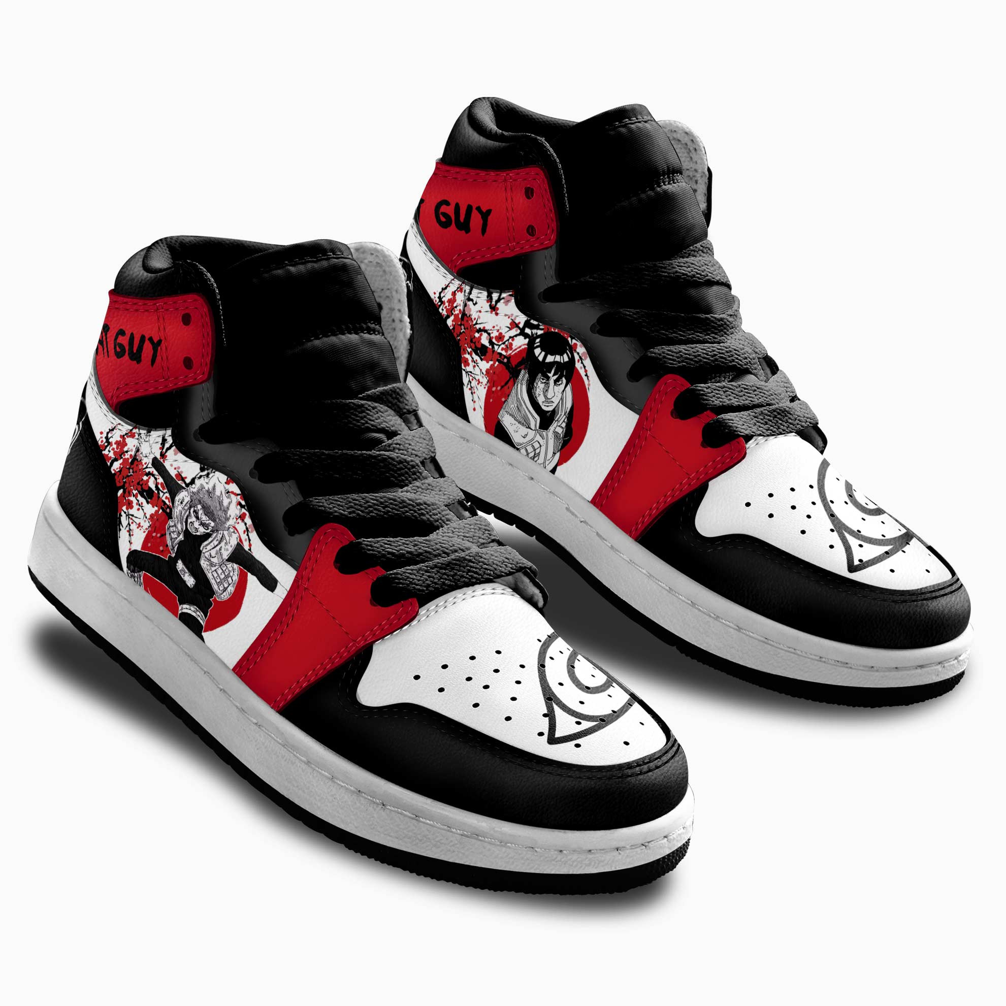 Guy Might Kids Sneakers Custom Anime Shoes For Kids Japan Style