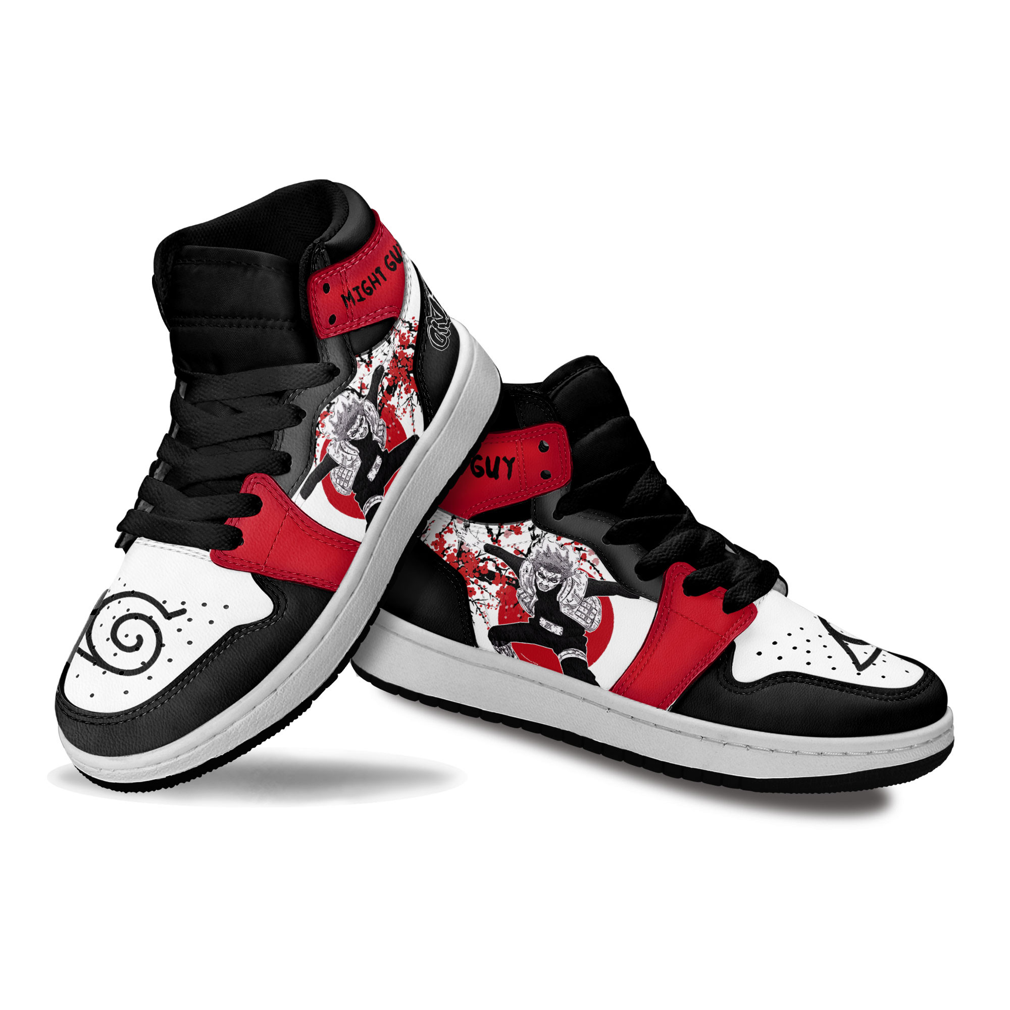 Guy Might Kids Sneakers Custom Anime Shoes For Kids Japan Style