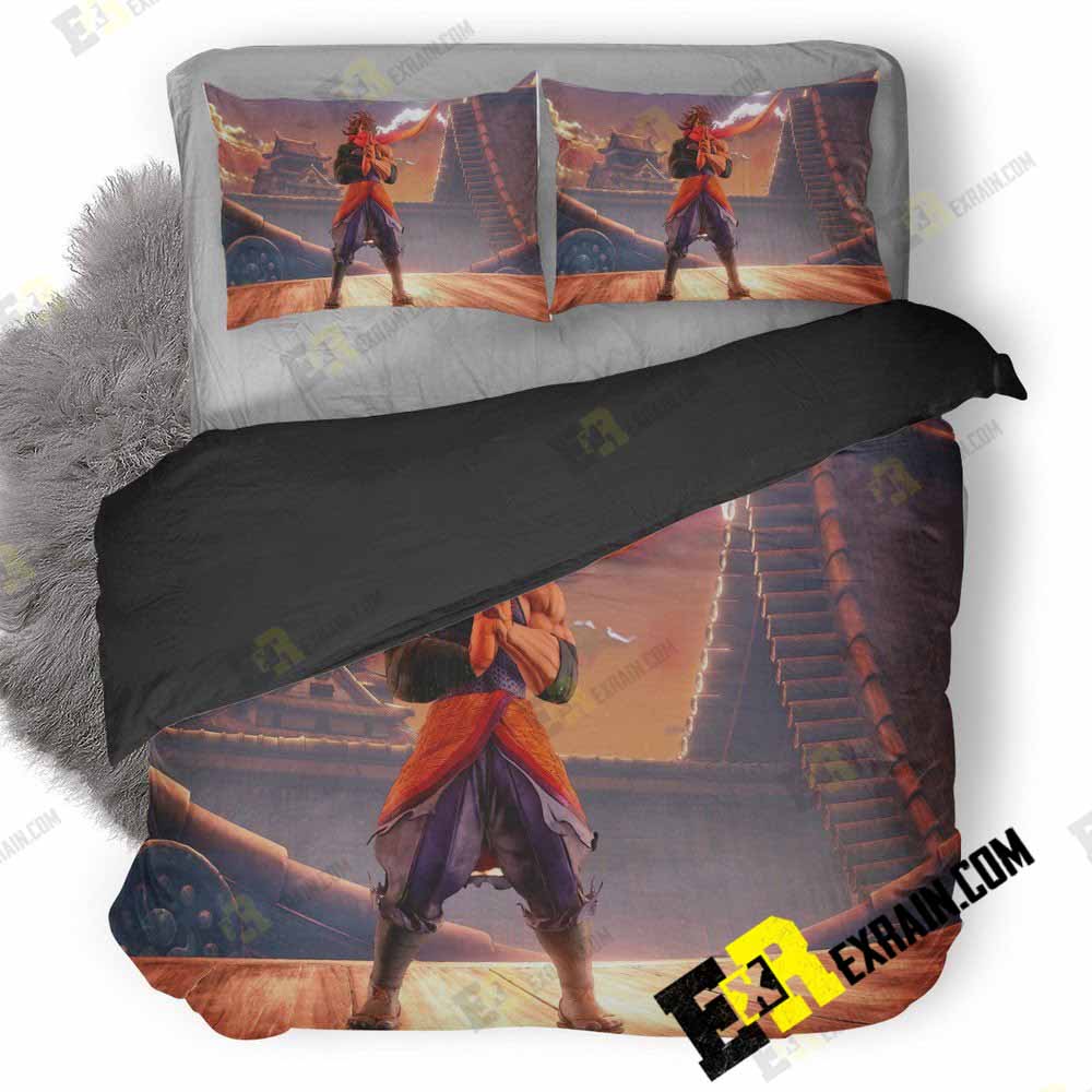 Guy Zeku Street Fighter V Ml 3D Customized Duvet Cover Bedding Set