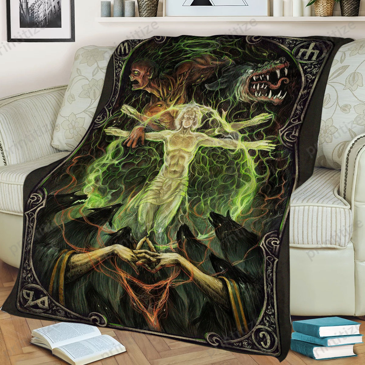 Gwent Alzur Fleece Blanket