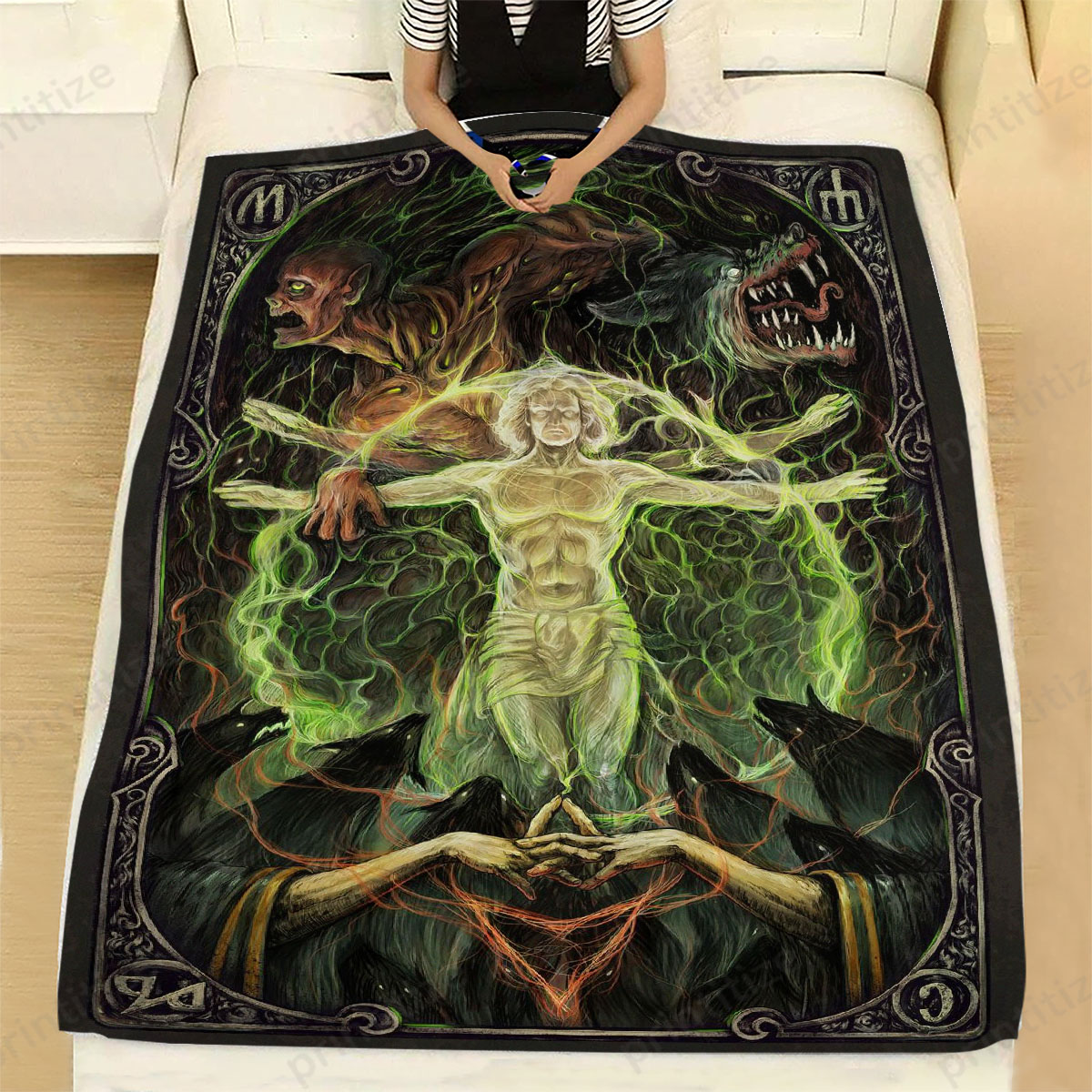 Gwent Alzur Fleece Blanket