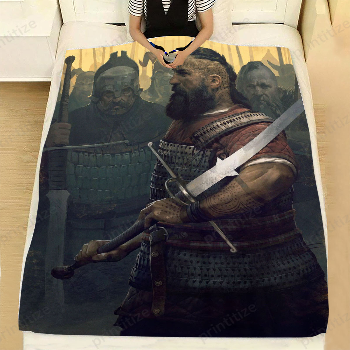 Gwent An Craite Greatswords Fleece Blanket