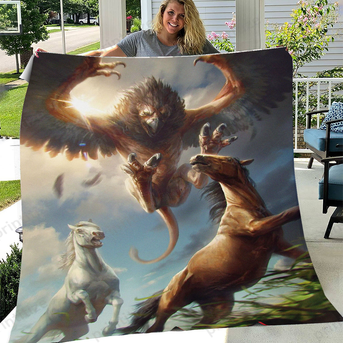 Gwent Archgriffin Fleece Blanket