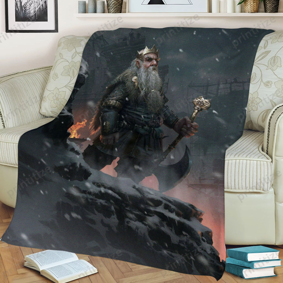 Gwent Brouver Hoog Fleece Blanket