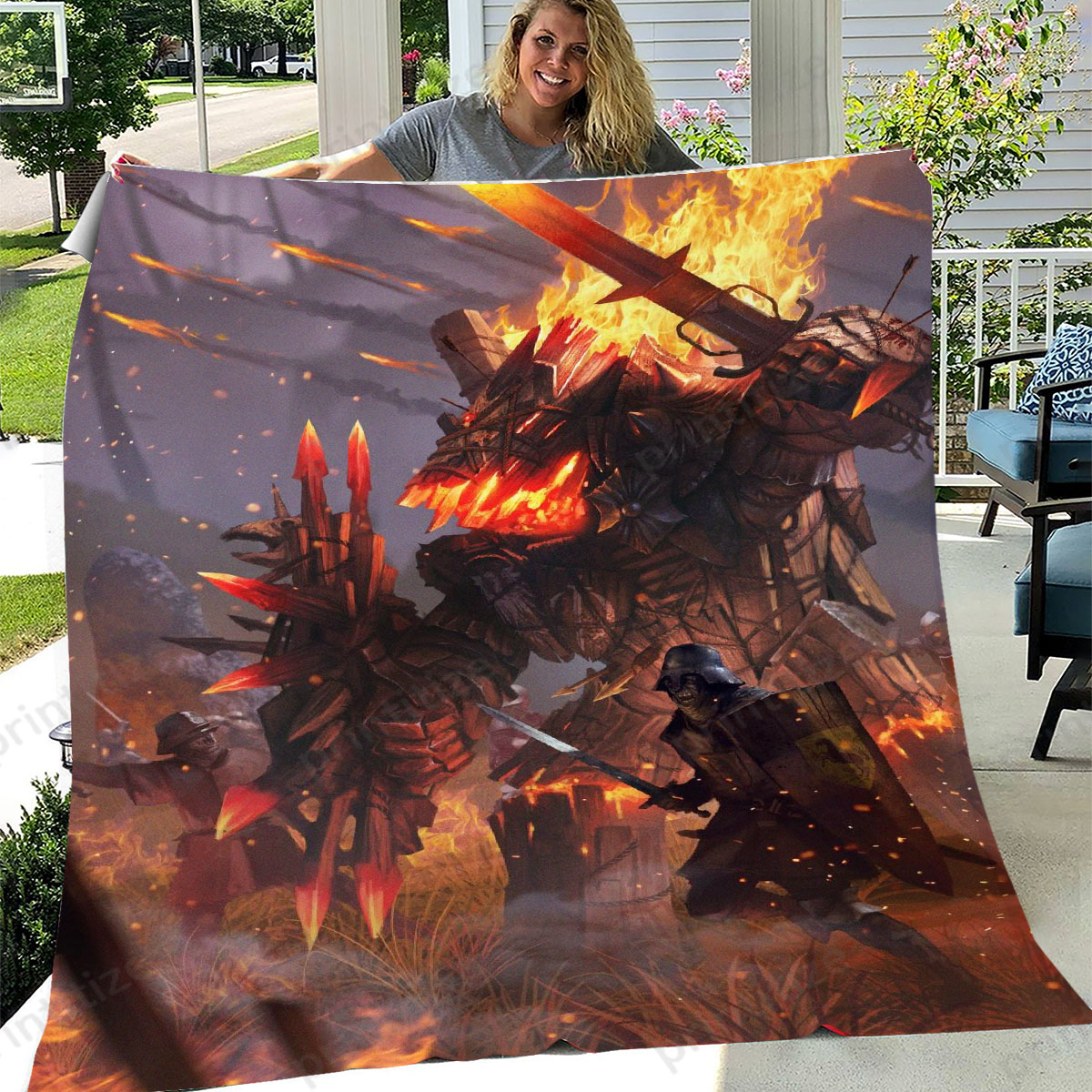 Gwent Draug Fleece Blanket