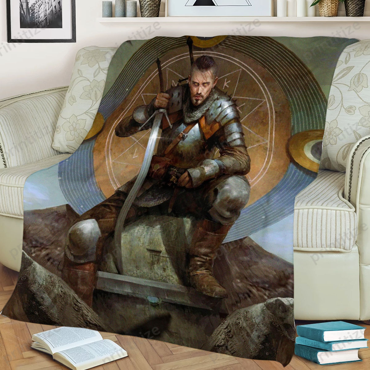 Gwent Erland Of Larvik Fleece Blanket