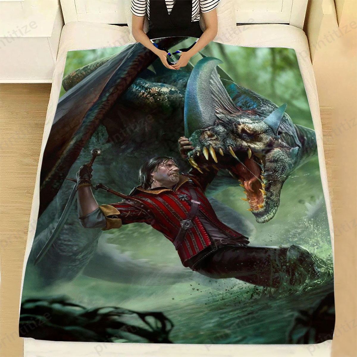 Gwent Eskel Fleece Blanket