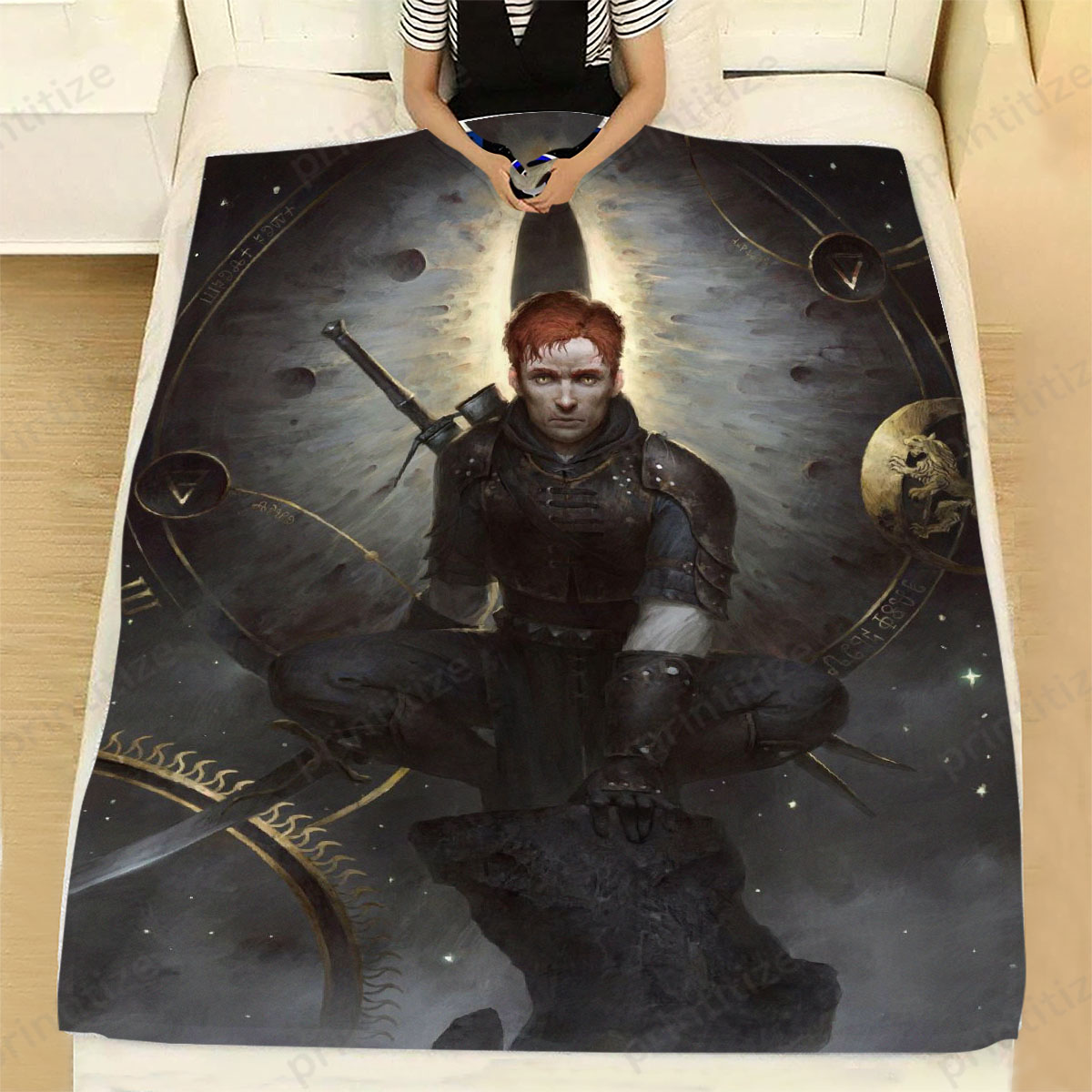 Gwent Gezras Of Leyda Fleece Blanket