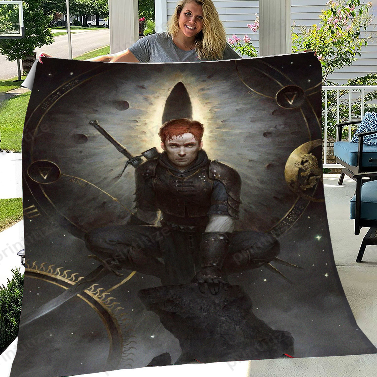 Gwent Gezras Of Leyda Fleece Blanket