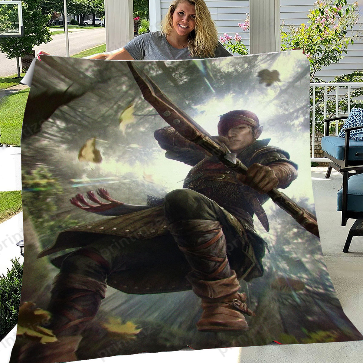 Gwent Lorveth Fleece Blanket