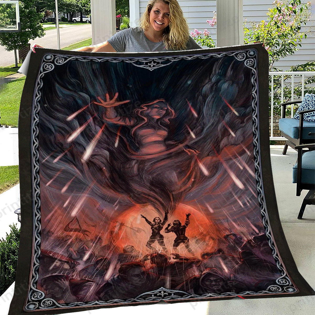 Gwent Magic War Fleece Blanket
