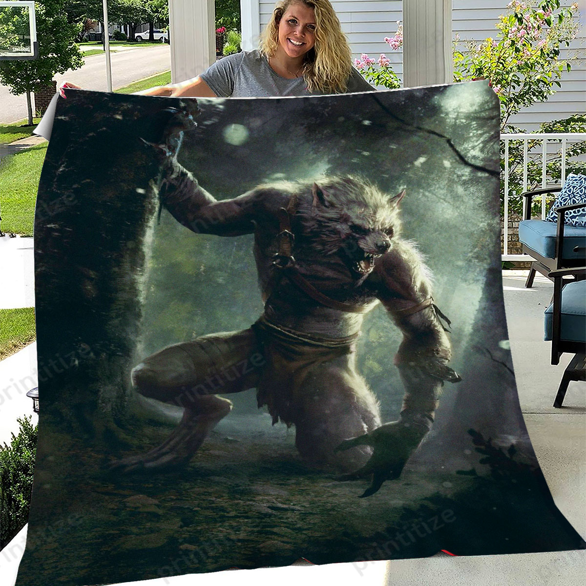 Gwent Morkavarg Fleece Blanket