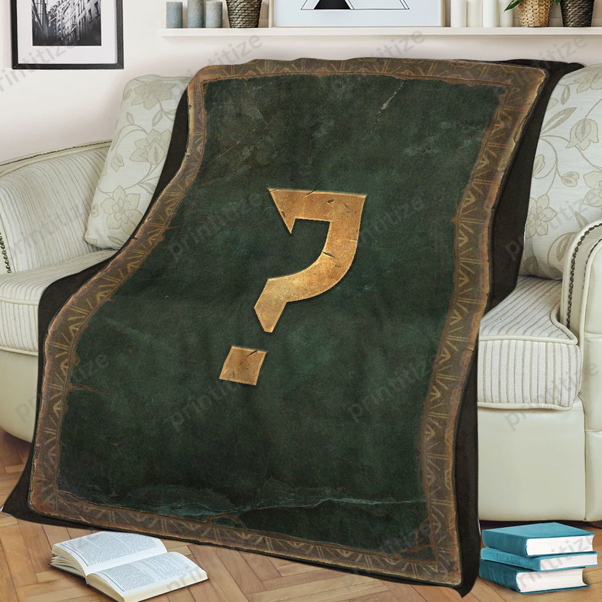 Gwent Question Mark Fleece Blanket