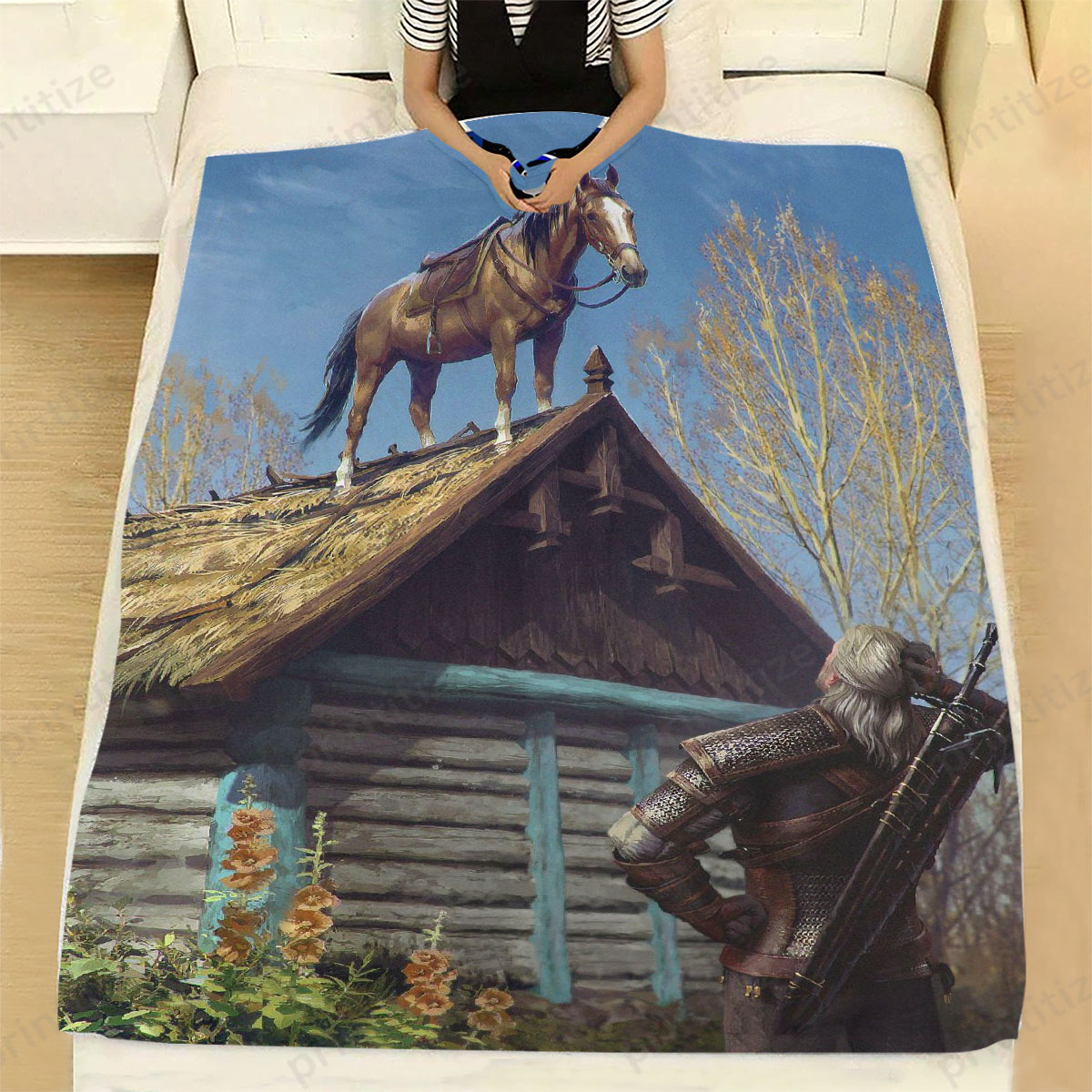 Gwent Roach Fleece Blanket