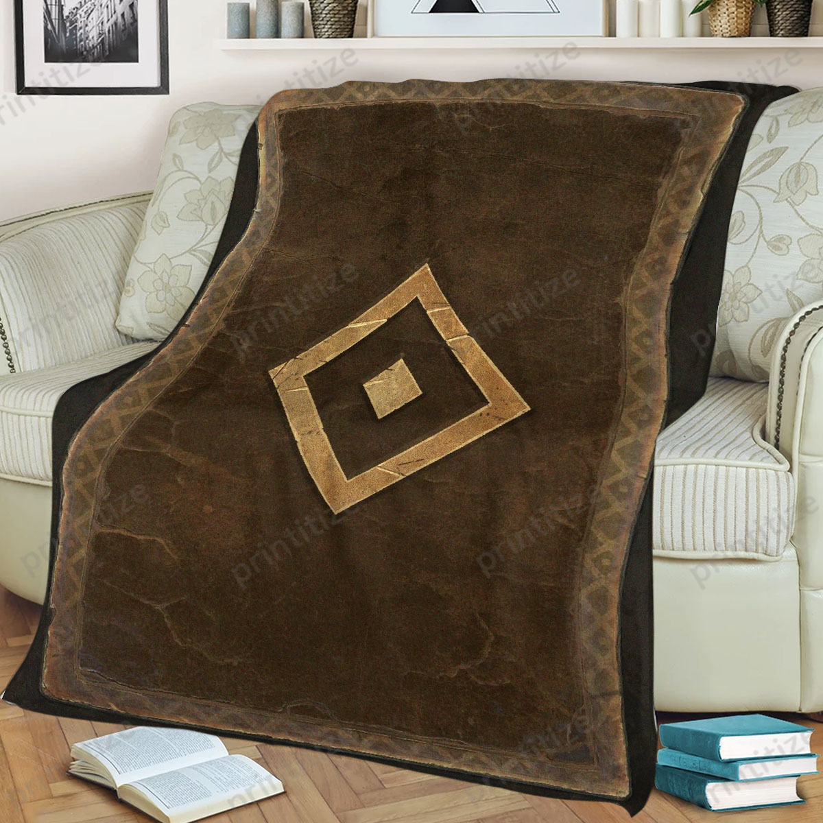 Gwent Square Fleece Blanket