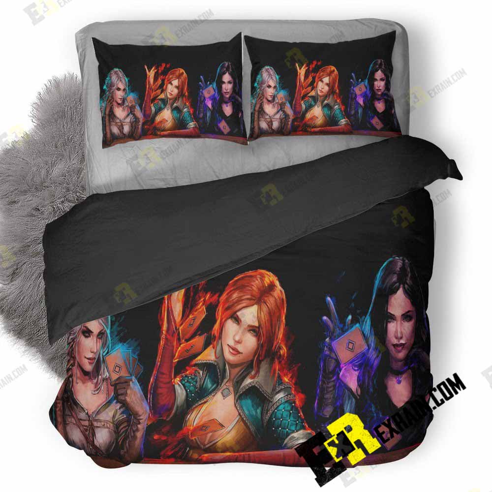 Gwent The Witcher Card Game Fan Art Ke 3D Customized Duvet Cover Bedding Set