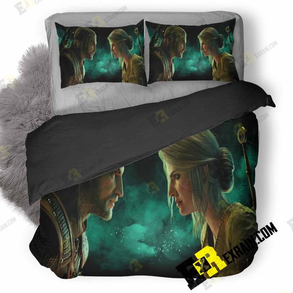 Gwent The Witcher Card Game Hj 3D Customized Duvet Cover Bedding Set