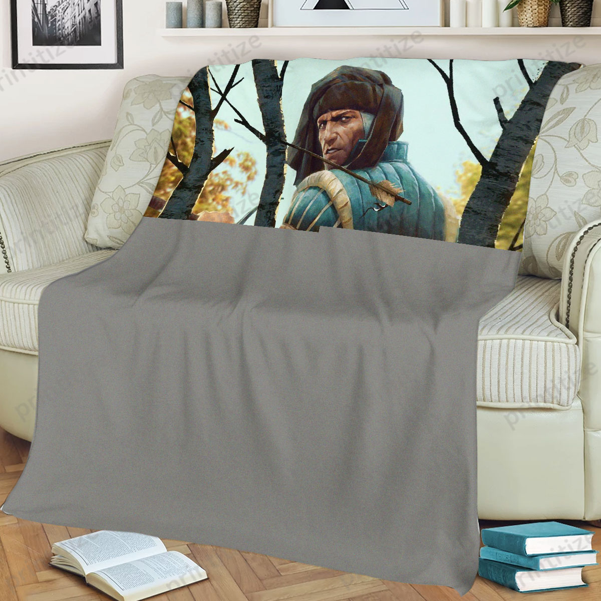Gwent Vernon Roche Fleece Blanket
