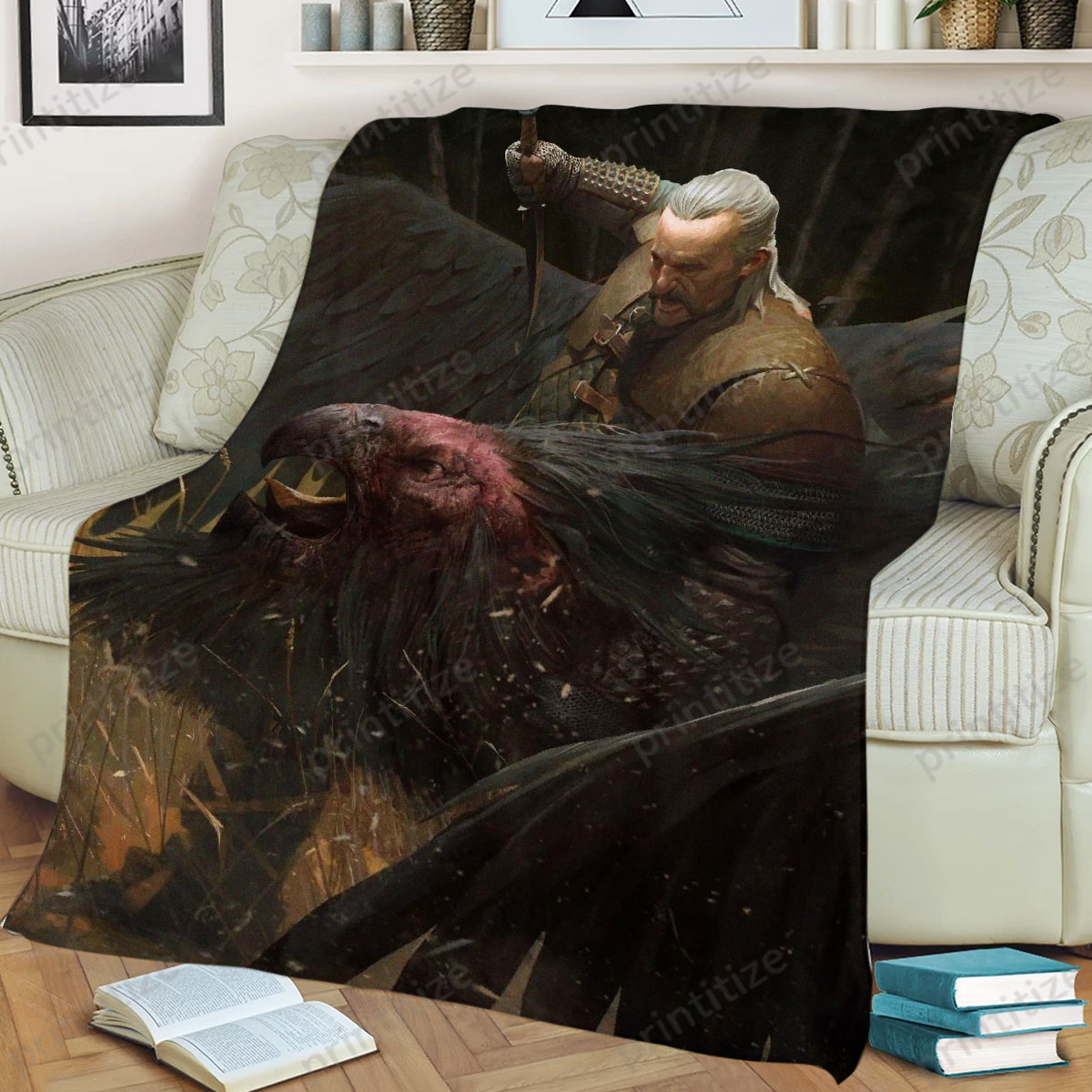 Gwent Vesemir Fleece Blanket