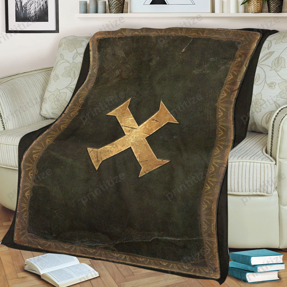 Gwent X Card Back Fleece Blanket