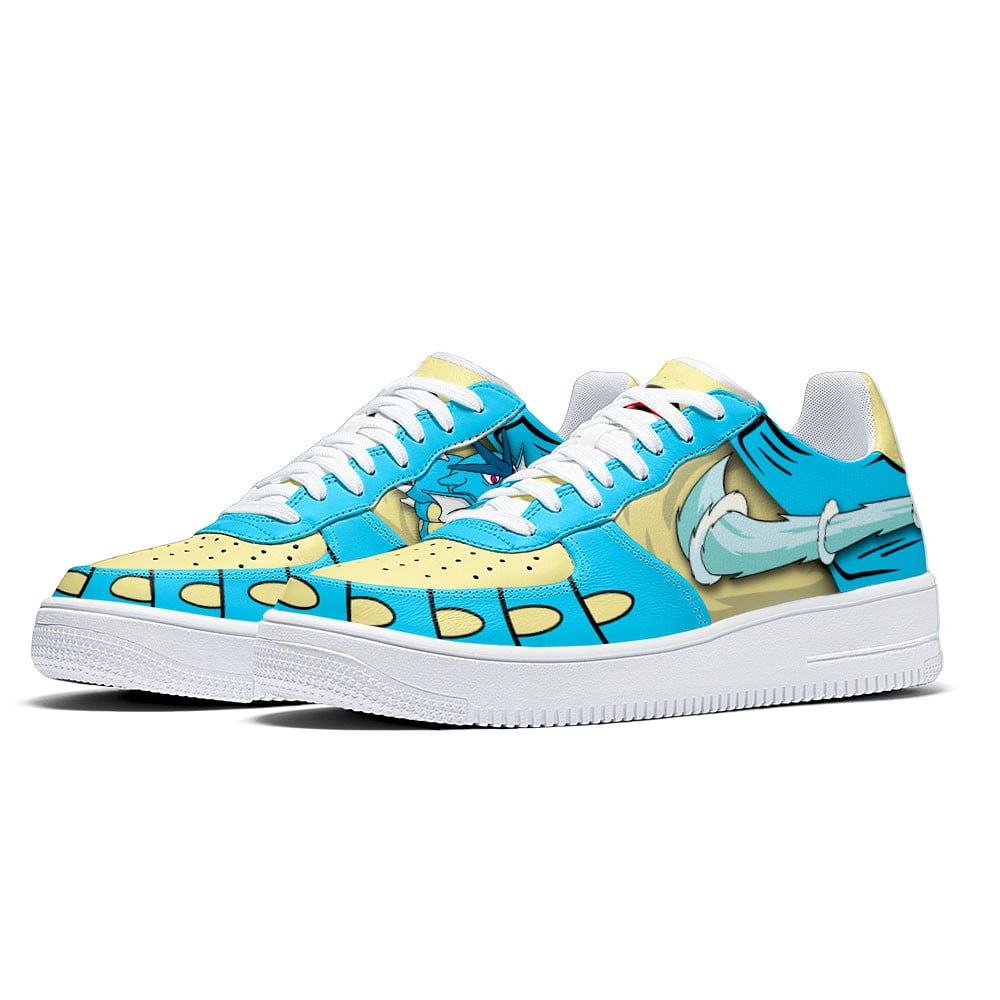 Gyarados Air Sneakers Custom Pokemon Anime Shoes