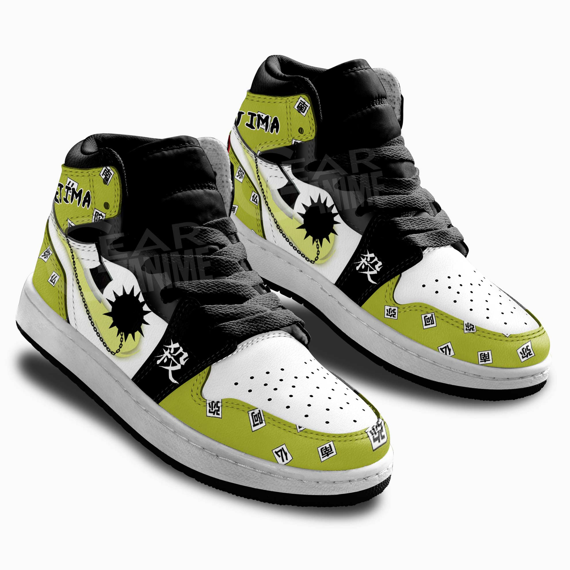 Gyomei Himejima Skills Kids Sneakers Demon Slayer Anime Shoes For Kids
