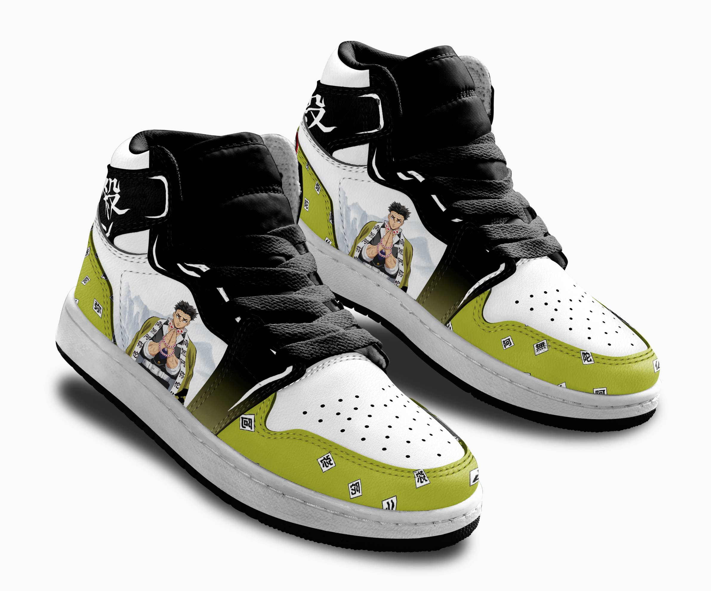 Gyoumei Himejima Kids Sneakers Custom Anime Demon Slayer Shoes For Kids