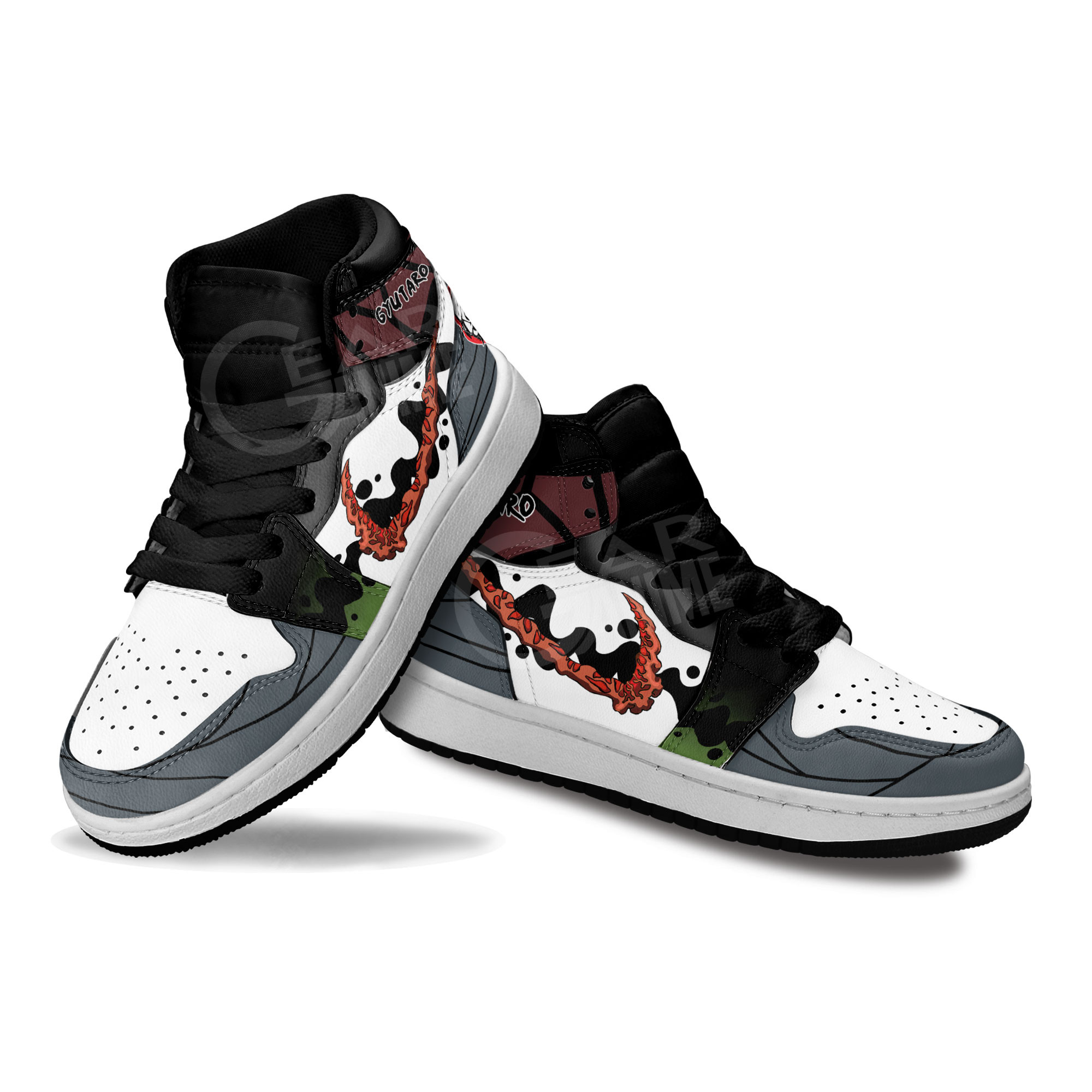 Gyutaro Skills Kids Sneakers Demon Slayer Anime Shoes For Kids