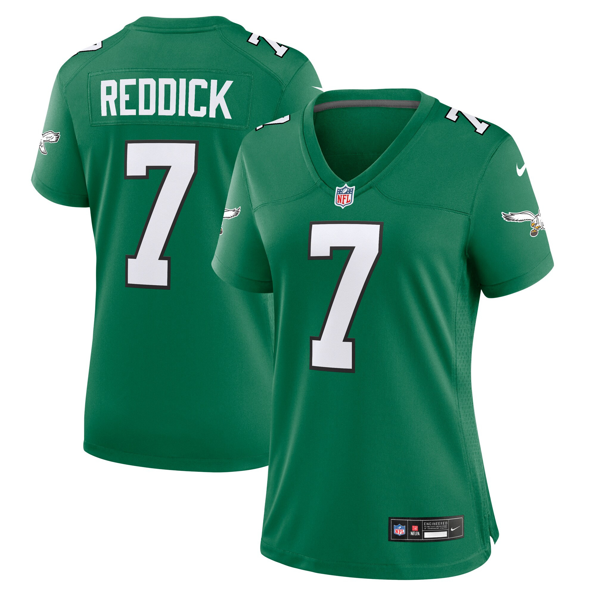 Haason Reddick Philadelphia Eagles Kelly Green Jersey - All Stitched