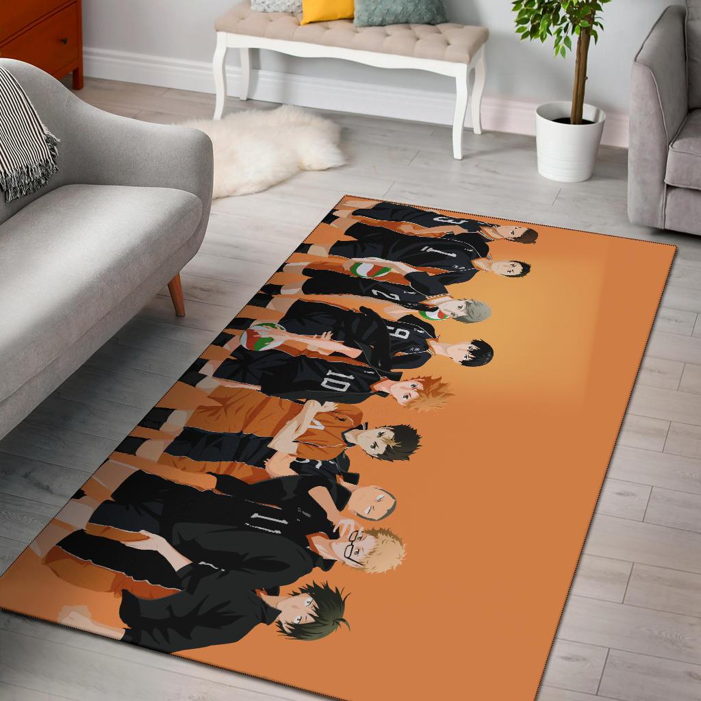 Haikyuu Area Rectangle Rug