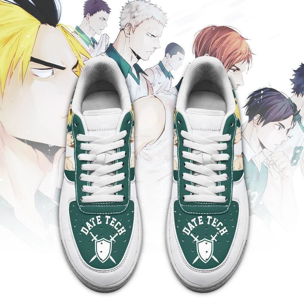 Haikyuu Date Tech High Sneakers Team Haikyuu Anime Shoes