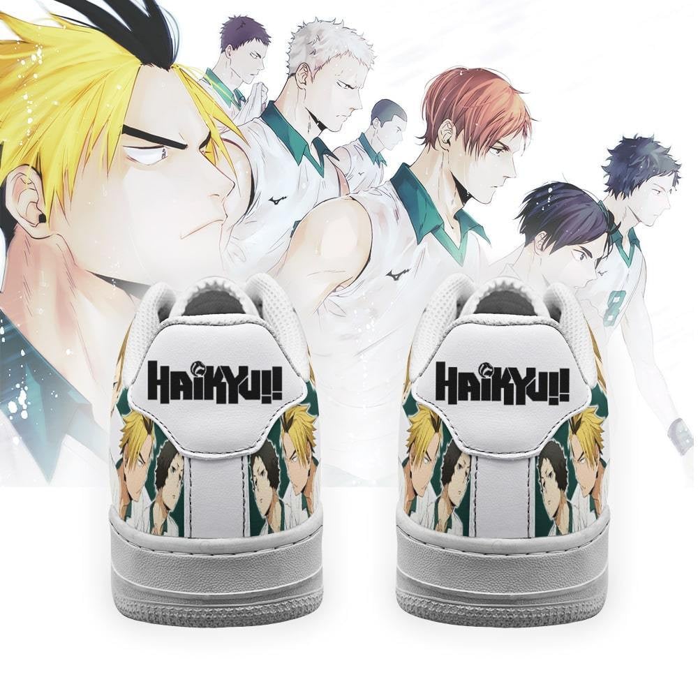 Haikyuu Date Tech High Sneakers Team Haikyuu Anime Shoes